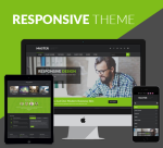 Justdnn Master 15 Color Pack / Black / Responsive / Business / Mobile / Parallax / Slider