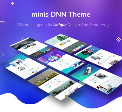 Picture of Minis Unlimited Responsive Multi-Purpose DNN Theme (V5.2.0) / Content Builder / 24 designs 
