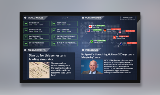 Indices and Announcements