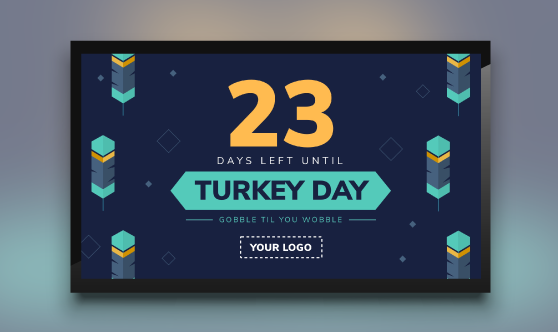 Turkey Day Countdown