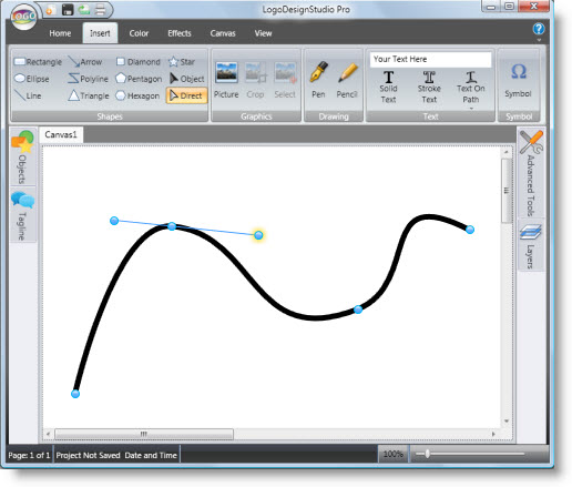Logo Design Dictionary - Bézier Curve