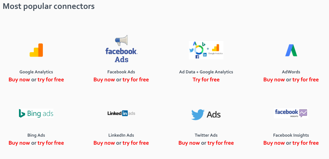 data studio connectors