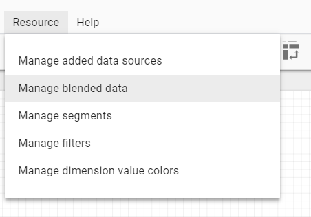 manage blended data