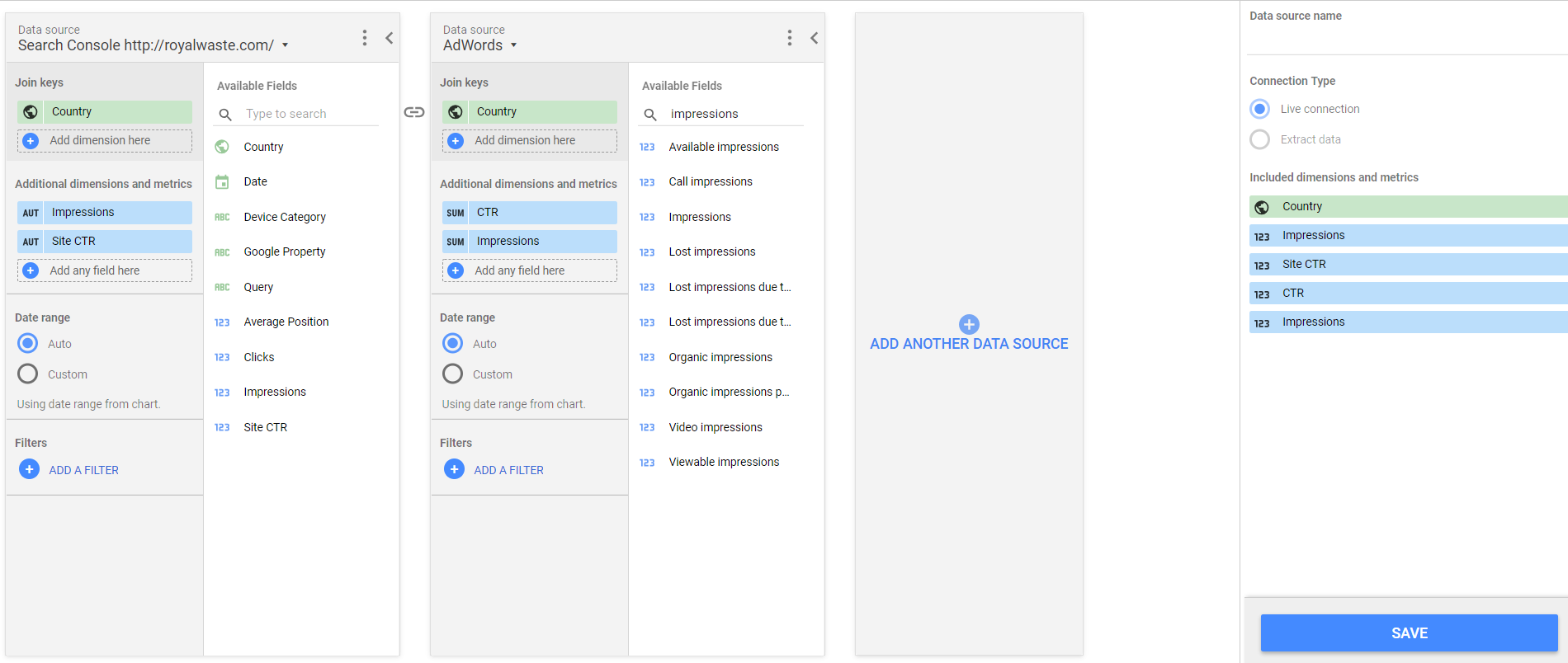 manage blended data multiple sources