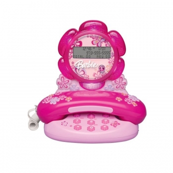 Mobile & Car: Emerson BAR550 Barbie Blossom Telephone with Caller ID