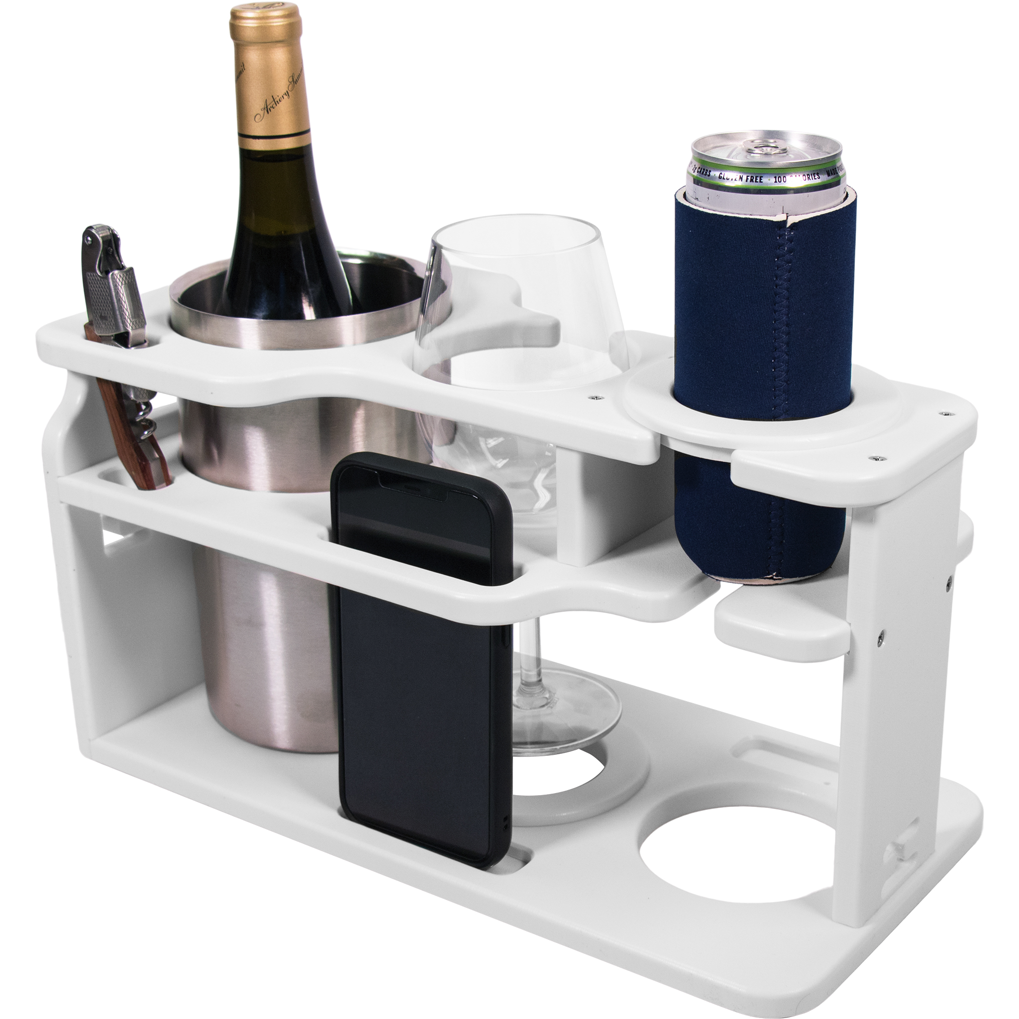 Convertible Drink Caddy Teak Isle