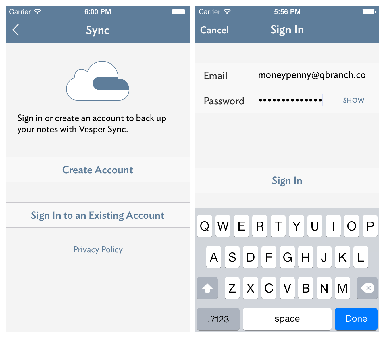 Not a real email address.