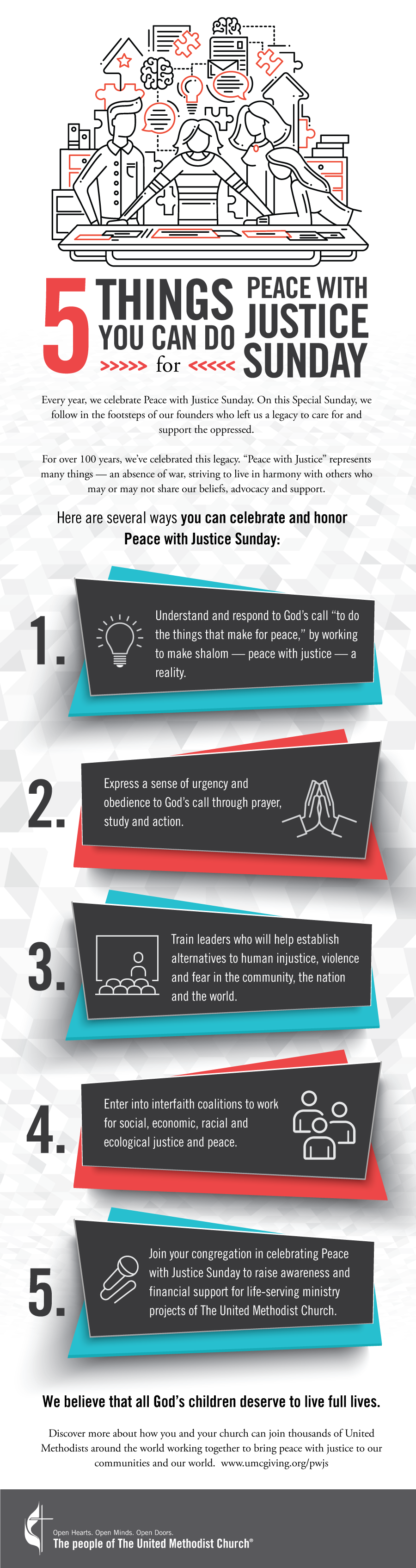 5 Things You Can Do for Peace with Justice Sunday