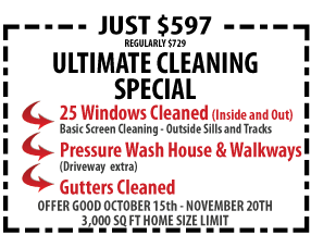 Oceanside Ultimate Window Cleaning Special