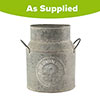 Tin Milk Churn Planter Tin Milk Churn Planter