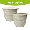 Parker Washed Taupe Planters