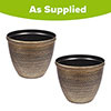 Cromarty Antique Gold Planters