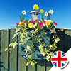 Revolutionary 3-in-1 Planter, Birdbox and Solar Light - Light Grey Revolutionary 3-in-1 Planter, Birdbox and Solar Light - Light Grey
