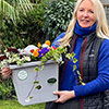 Revolutionary 3-in-1 Planter, Birdbox and Solar Light - Light Grey Revolutionary 3-in-1 Planter, Birdbox and Solar Light - Light Grey