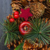 Woodland Natural Festive Wreath