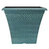 April Indigo Green Square Planter April Indigo Green Square Planter
