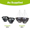 Easy Fill Hanging Baskets Easy Fill Hanging Baskets