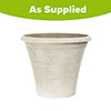 April Powdered Grey Round Planter
