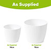Magnolia Eco White Houseplant Pot Covers Magnolia Eco White Houseplant Pot Covers