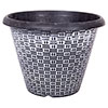 Wicker Textured Planter Wicker Textured Planter