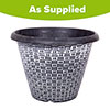 Wicker Textured Planter Wicker Textured Planter