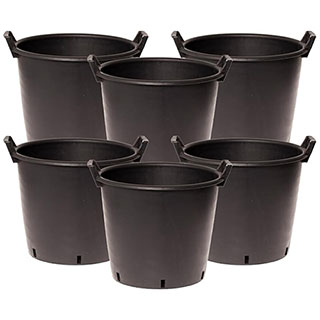 6 x Heavy Duty Pots 40cm