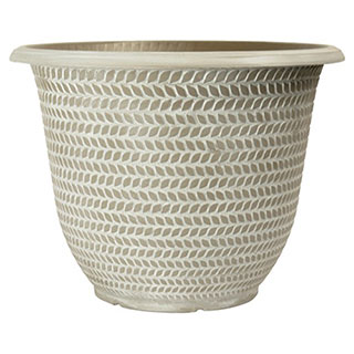 Parker Washed Taupe Planters