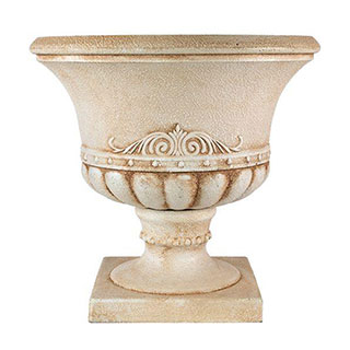 Sandstone Short Urn Planter
