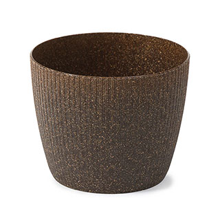 Magnolia Coffee Houseplant Pot Cover 'Espresso' 19cm