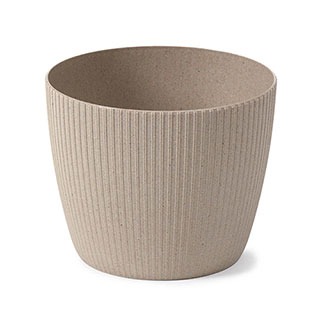 Magnolia Coffee Houseplant Pot Cover 'Latte' 22cm