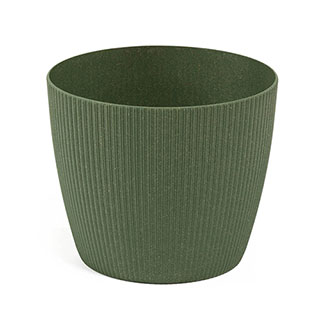 Magnolia Eco Wood Green Pot Cover 14cm