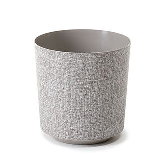 Gama Textile Taupe Pot Cover 19cm