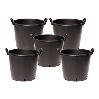 5 x Heavy Duty Pots 40cm