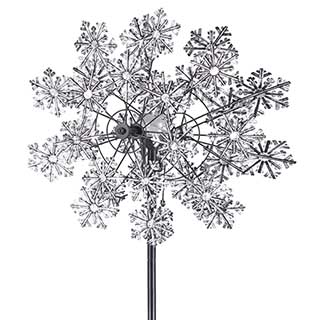 Winters Snowflake Wind Sculpture