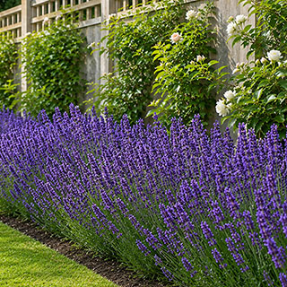 Border-Boosting Fragrant Lavender