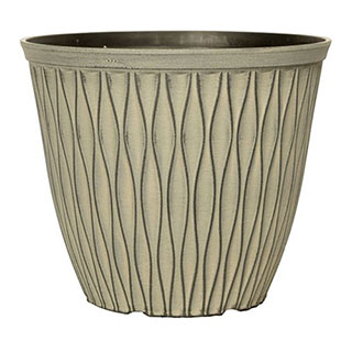 Laval Planter in Ebony Grey