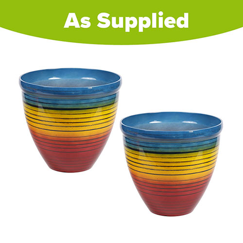 Rainbow Planters Rainbow Planters