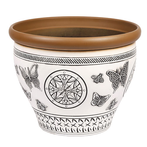 White Papilio Planters White Papilio Planters