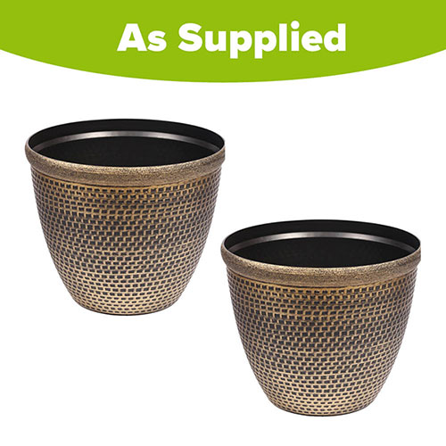 Cromarty Antique Gold Planters Cromarty Antique Gold Planters