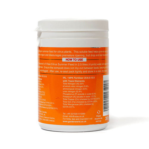 Citrus Summer Soluble Feed 200g Citrus Summer Soluble Feed 200g