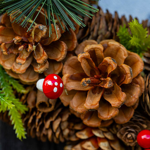 Woodland Natural Festive Wreath