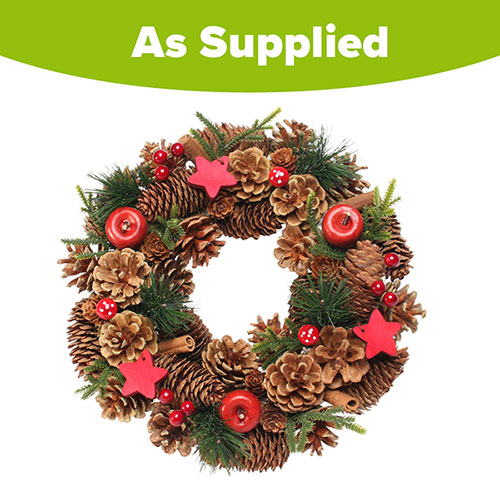 Woodland Natural Festive Wreath
