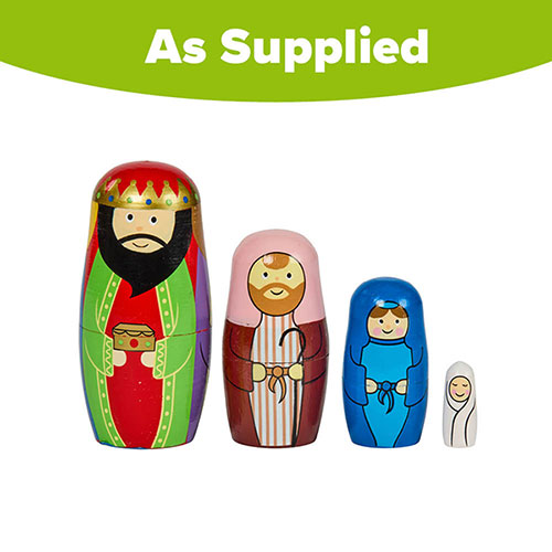 Nativity Secret! 4 in 1 Festive Figurines