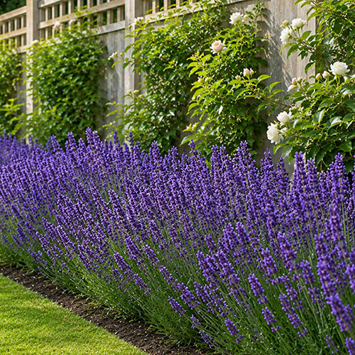 Border-Boosting Fragrant Lavender