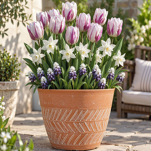 Porcelain & Amethyst Luxury Bulb Lasagne Kit Porcelain & Amethyst Luxury Bulb Lasagne Kit