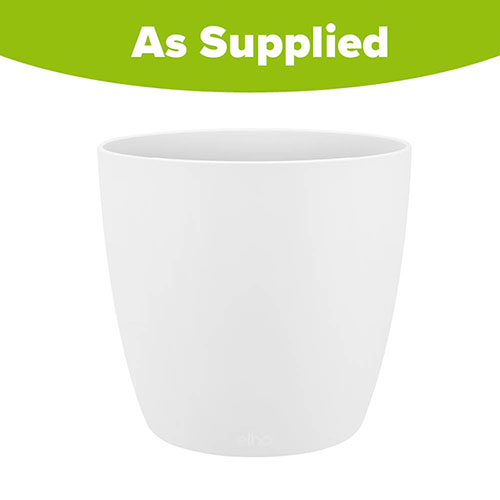 Elho White Houseplant Pot Cover