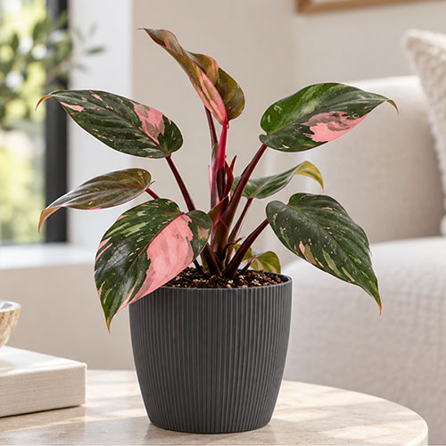 Magnolia Eco Anthracite Houseplant Pot Covers Magnolia Eco Anthracite Houseplant Pot Covers