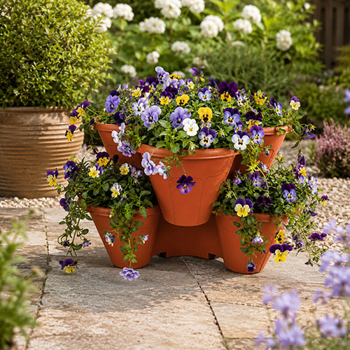 Stackable Planters Stackable Planters