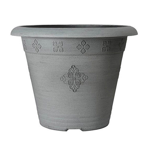 Silver Medley Round Planter Silver Medley Round Planter