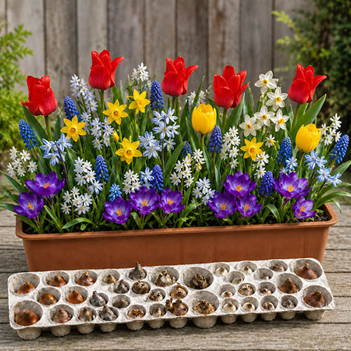 Drop In Bulb Planter Balcony Beauty Drop In Bulb Planter Balcony Beauty